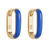 Speakeasy Royal Huggie | 18k Gold Plated Earrings
