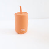 Silicone Straw Cup with Lid | Grassy Green