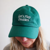 Lets Play Doubles Adjustable Baseball Hat