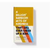 A Billion Random Acts of Kindness prompted journal featuring Brass Monkey design style