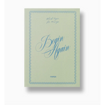 Begin Again Softcover A5 Lined Notebook with decorative border, perfect for stylish womens clothes and polished prints