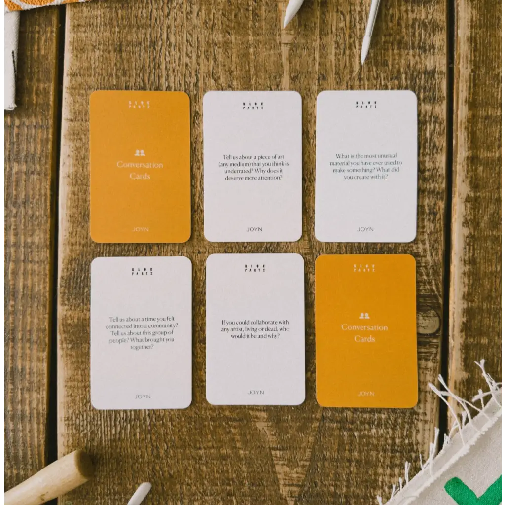 Blok Parti Conversation Cards featuring polished prints, perfect for stylish womens clothes and clothes for moms