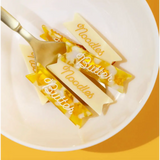 Cute butter noodles hair clips on a plate, perfect for the picky eater vibe!