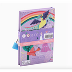 Purple lockable diary with fairy tale design for Wow a Scented Secret Diary