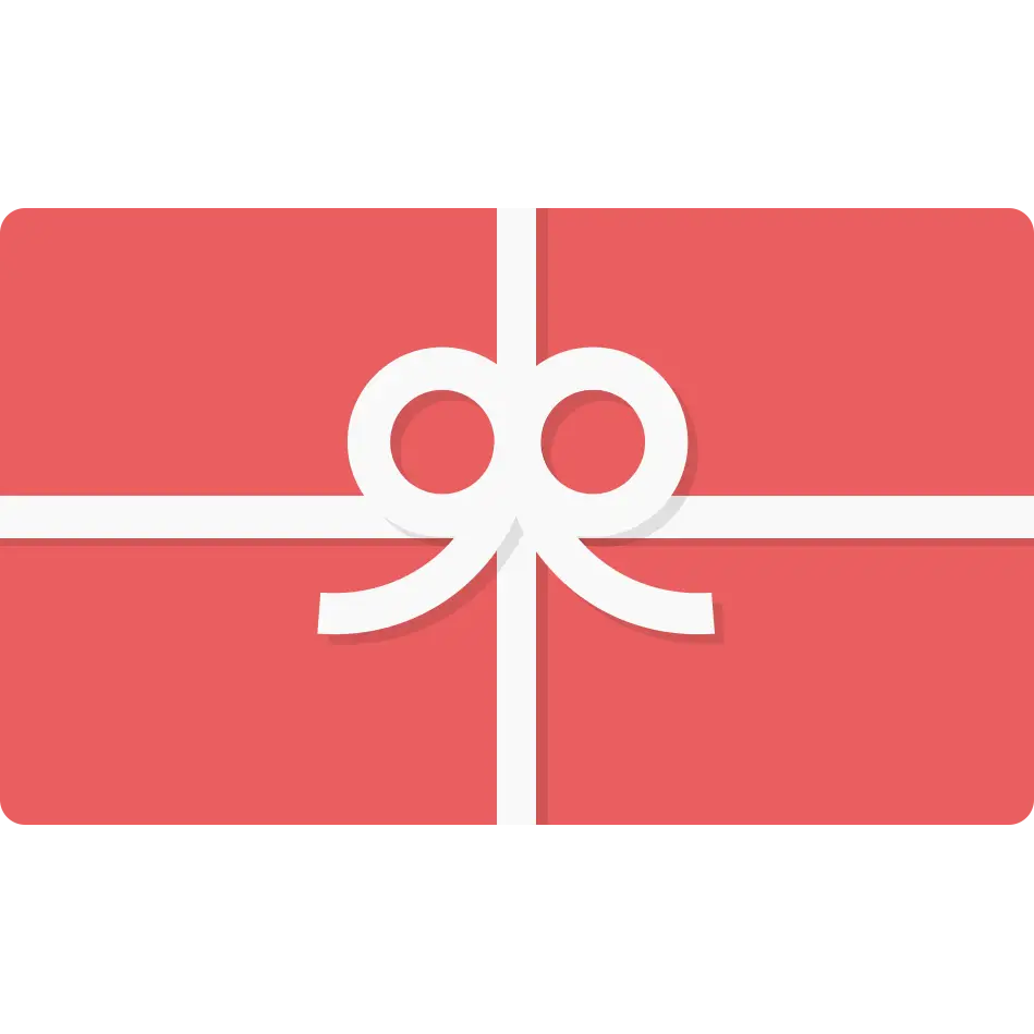 Polished Prints Pink Gift Card with White Bow Design for stylish gifting