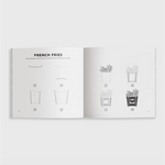 Step-by-step drawing lessons for kids to sketch French fries in Whataburger Edition