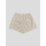 Stylish Oxford Striped Women’s Shorts with an elastic waist and trendy stripes