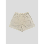 Oxford Striped Women’s Shorts with elastic waist for comfy summer vibes