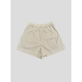 Oxford Striped Women’s Shorts with elastic waist for comfy summer vibes
