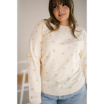 Peachy Keen Organic Cotton Pullover - Polished Prints