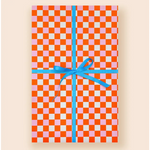 Bright Pitaya Wrapping Paper with a blue ribbon on a gift adds flair to any occasion