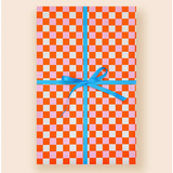 Bright Pitaya Wrapping Paper with a blue ribbon on a gift adds flair to any occasion