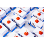 Colorful White and Blue Boxes with Orange Balls on Bob’s Plumbing Van Toy in Solid Beech Wood