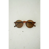 Adorable round sunglasses for kids with brown lenses for fun summer days