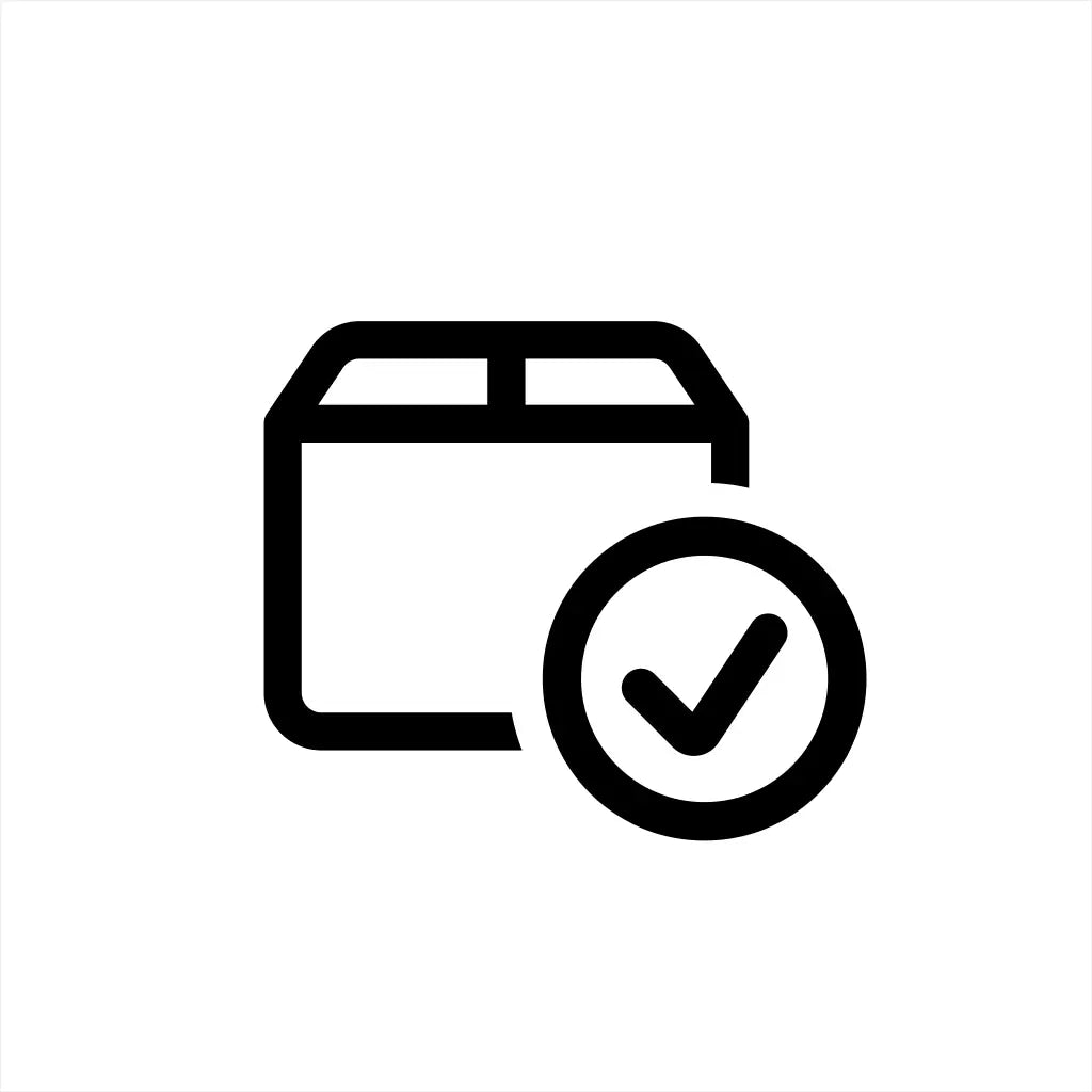 Checkmark box for Route Shipping Protection with Turquoise Wave Shipping benefits