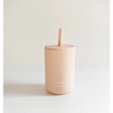 Silicone Straw Cup with Lid - Polished Prints