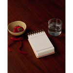 Blank Taking Notes Spiral Notepad with uncoated white paper perfect for journaling