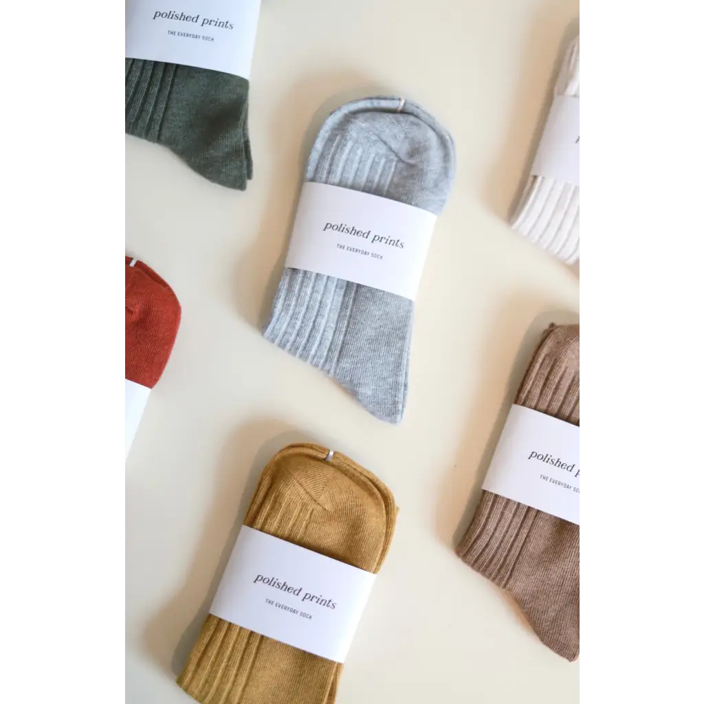 The Everyday Women's Sock - Polished Prints