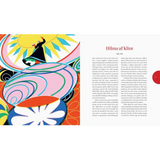 Colorful illustration of a dancing figure celebrating historic achievements in women’s fashion