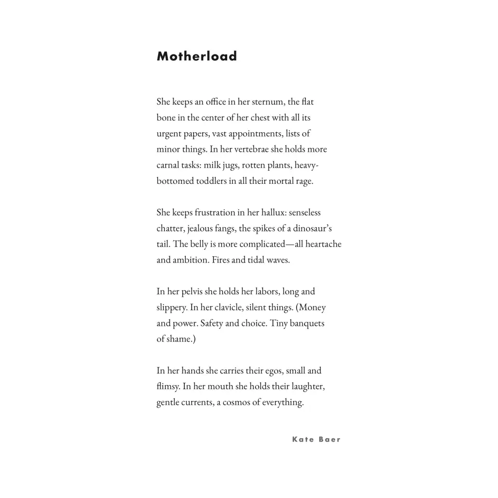 Floral Art Print with Poetry Excerpts featuring Motherhood, available with free shipping