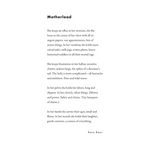 Floral Art Print with Poetry Excerpts featuring Motherhood, available with free shipping