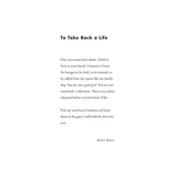 Floral Art Print featuring To Take Back a Life by Kate Baer with free shipping