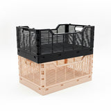 Pink & Navy Folding Crates