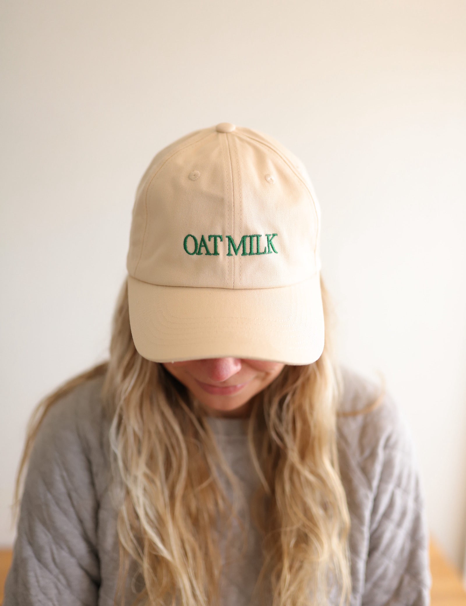 Oat Milk Ball Cap - Polished Prints