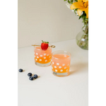 11oz Floral Cocktail Glass | Rocks Glass