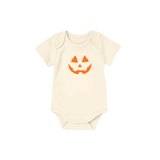 Jack-O'-Lantern Organic Cotton Baby Onesie