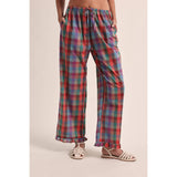 Multicolor Plaid Pant
