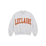 Leclaire Collegiate Inspired Mockneck in gray