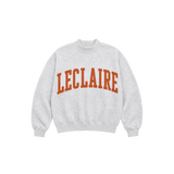 Leclaire Collegiate Inspired Mockneck in gray