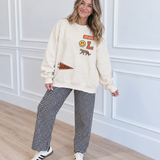 Leclaire Elementary Patch-Inspired Adult Crewneck Sweatshirt