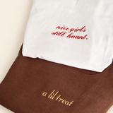 Nice Girls Still Haunt Embroidered Boxy Tee