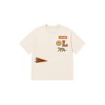 Leclaire Patch Inspired T-Shirt in natural