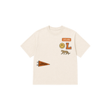 Leclaire Patch Inspired T-Shirt in natural