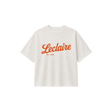 Leclaire Retro Printed T-Shirt in vintage white, kids