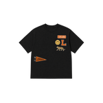 Leclaire Patch Inspired T-Shirt in black