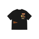 Leclaire Patch Inspired T-Shirt in black