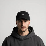 LFG Embroidered Dad Hat - Black Cotton Unisex