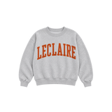 Leclaire Elementary Collegiate Inspired Kids Crewneck Sweatshirt