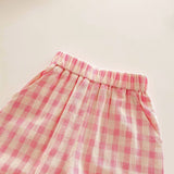 Mini Gingham Pants