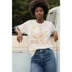 Luck looks good on you comfort colors oversized unisex tee