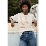 Luck looks good on you comfort colors oversized unisex tee