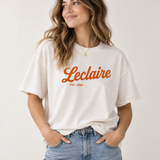 Leclaire Elementary Adult Retro Printed T-Shirt