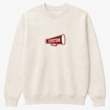 Custom Printed Megaphone School Spirit Crewneck
