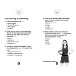 Excerpt from 96 Facts About Caitlin Clark quiz book, perfect for stylish womens clothes