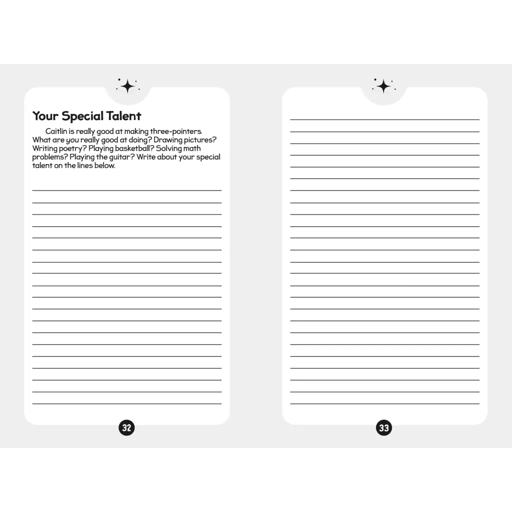 Open diary with blank pages for stylish womens clothes or clothes for moms, perfect for polished prints