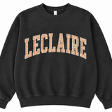 Leclaire Elementary Gingham Adult Crewneck Sweatshirt